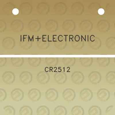 ifmelectronic-cr2512