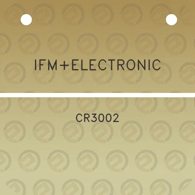 ifmelectronic-cr3002