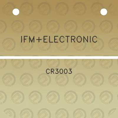 ifmelectronic-cr3003