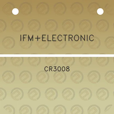 ifmelectronic-cr3008