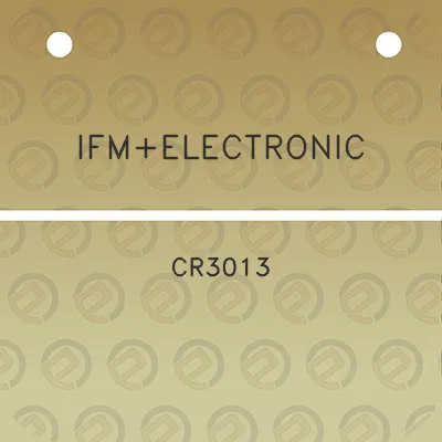 ifmelectronic-cr3013