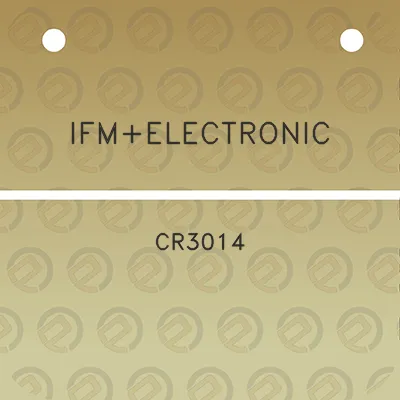 ifmelectronic-cr3014