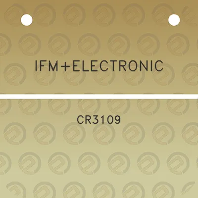 ifmelectronic-cr3109