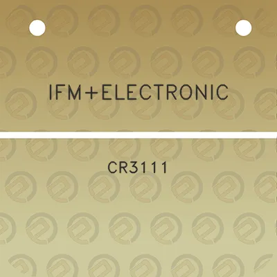 ifmelectronic-cr3111