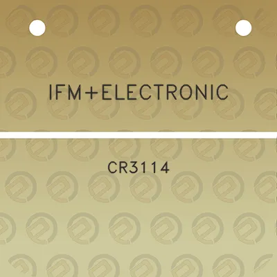 ifmelectronic-cr3114