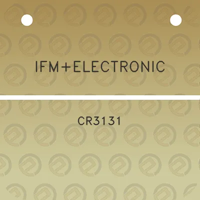 ifmelectronic-cr3131