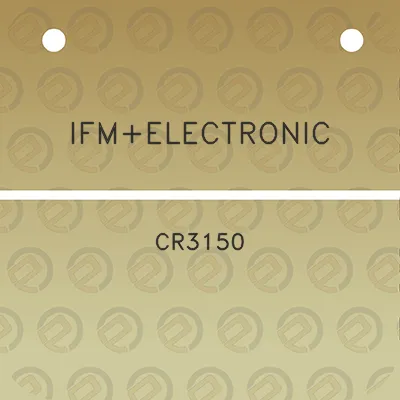 ifmelectronic-cr3150