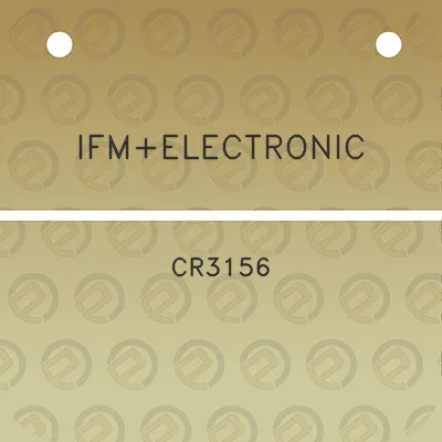 ifmelectronic-cr3156