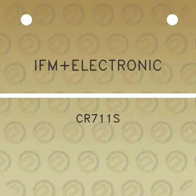 ifmelectronic-cr711s