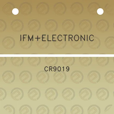 ifmelectronic-cr9019