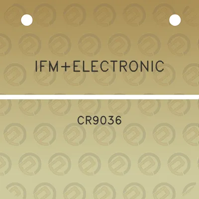 ifmelectronic-cr9036