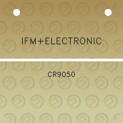 ifmelectronic-cr9050