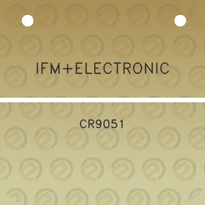 ifmelectronic-cr9051