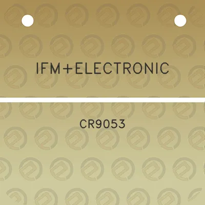 ifmelectronic-cr9053