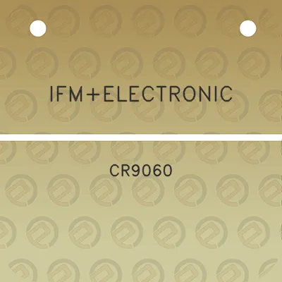 ifmelectronic-cr9060