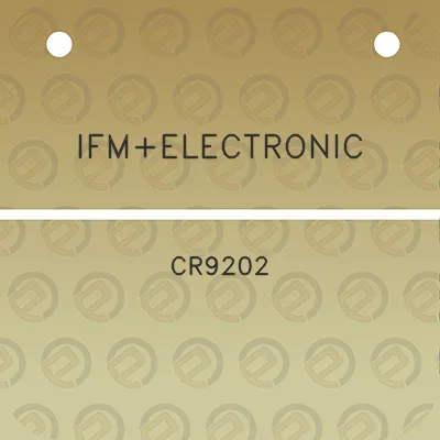 ifmelectronic-cr9202