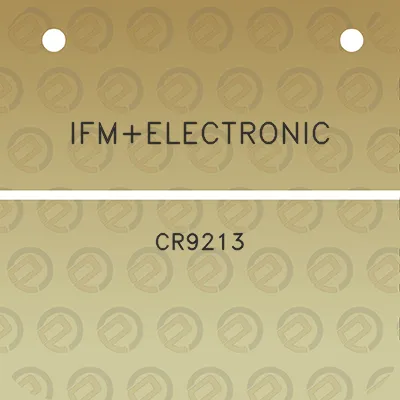 ifmelectronic-cr9213