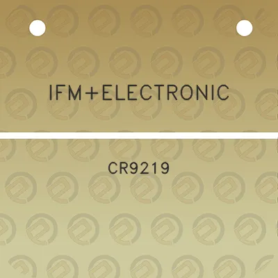 ifmelectronic-cr9219