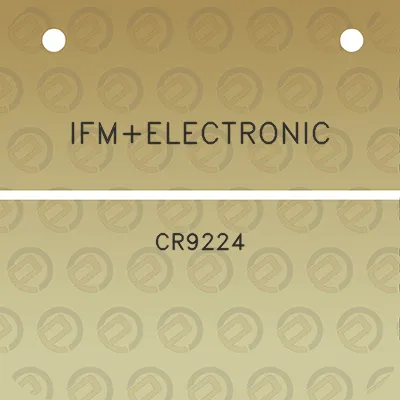 ifmelectronic-cr9224