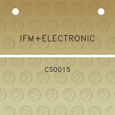 ifmelectronic-cs0015