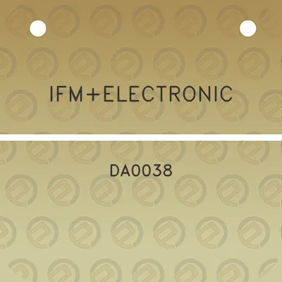 ifmelectronic-da0038