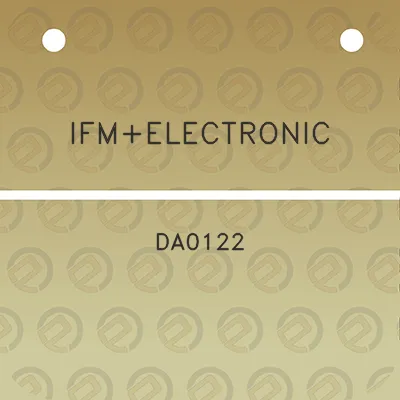 ifmelectronic-da0122