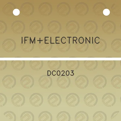 ifmelectronic-dc0203