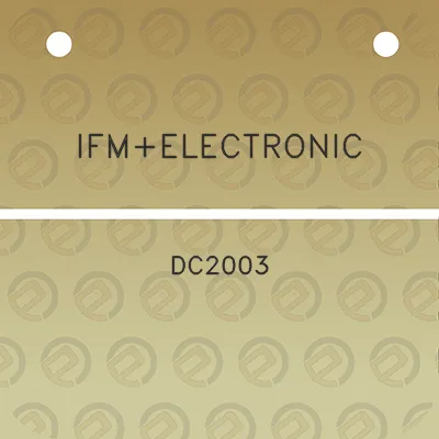 ifmelectronic-dc2003