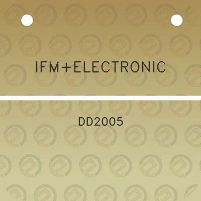 ifmelectronic-dd2005