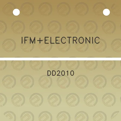 ifmelectronic-dd2010