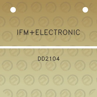 ifmelectronic-dd2104