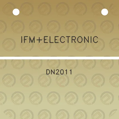 ifmelectronic-dn2011