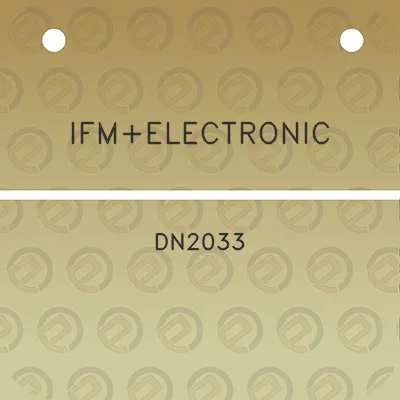 ifmelectronic-dn2033