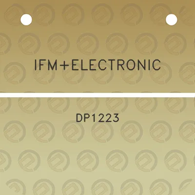 ifmelectronic-dp1223