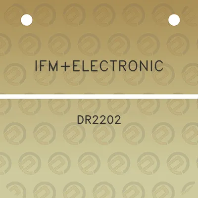 ifmelectronic-dr2202