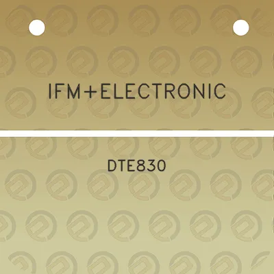 ifmelectronic-dte830