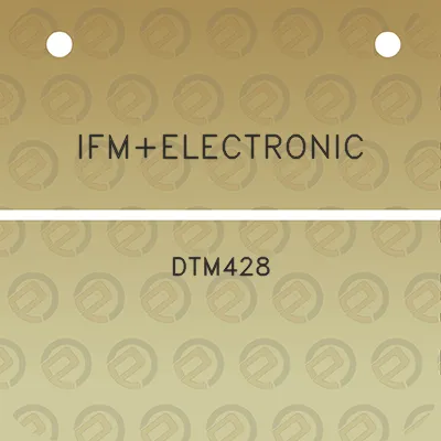 ifmelectronic-dtm428