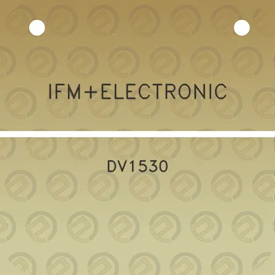 ifmelectronic-dv1530