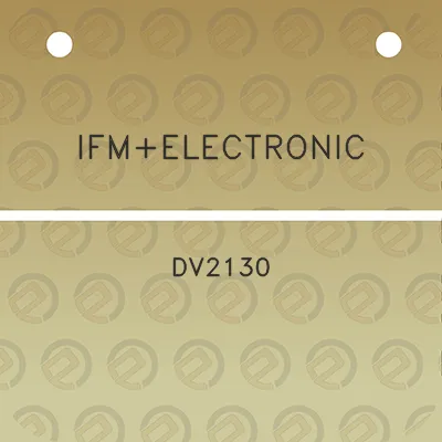 ifmelectronic-dv2130