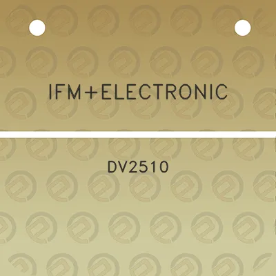 ifmelectronic-dv2510