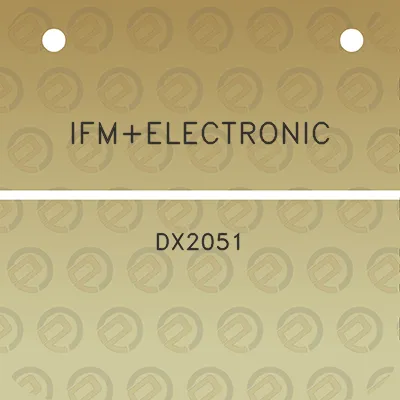 ifmelectronic-dx2051