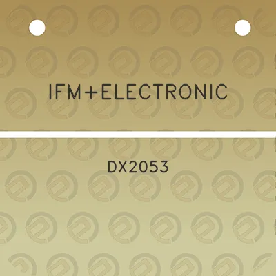 ifmelectronic-dx2053