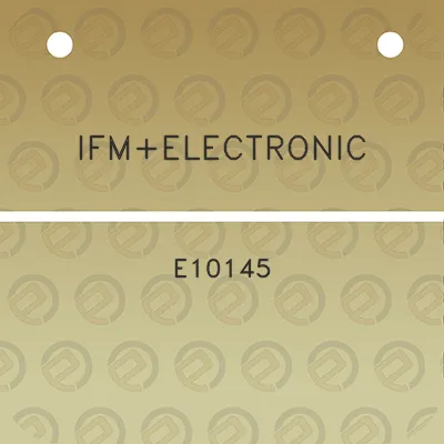 ifmelectronic-e10145