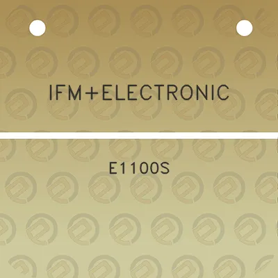 ifmelectronic-e1100s