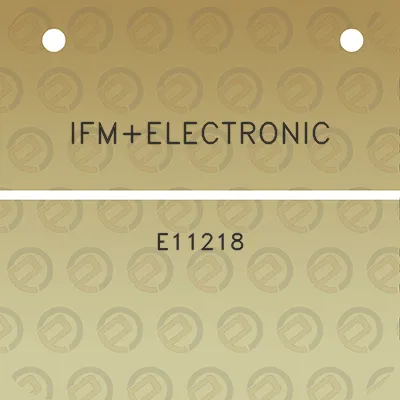 ifmelectronic-e11218