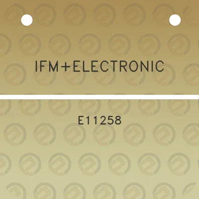 ifmelectronic-e11258