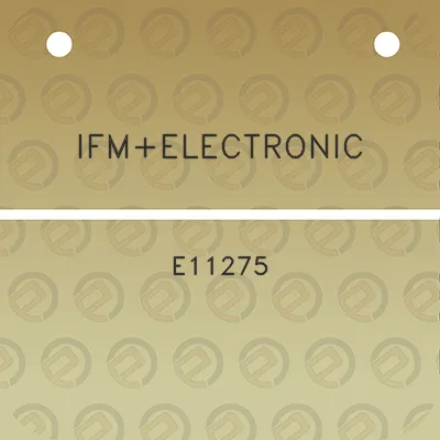 ifmelectronic-e11275