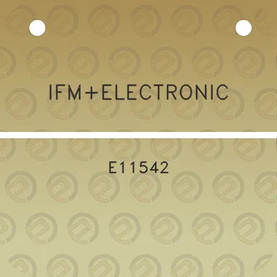 ifmelectronic-e11542