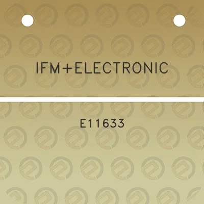 ifmelectronic-e11633