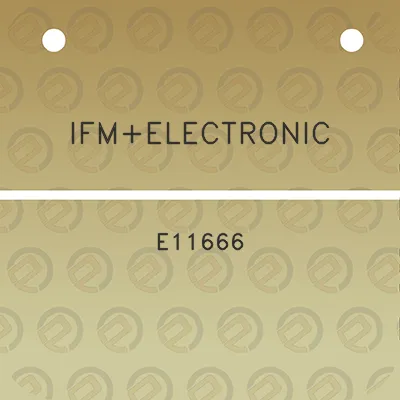 ifmelectronic-e11666